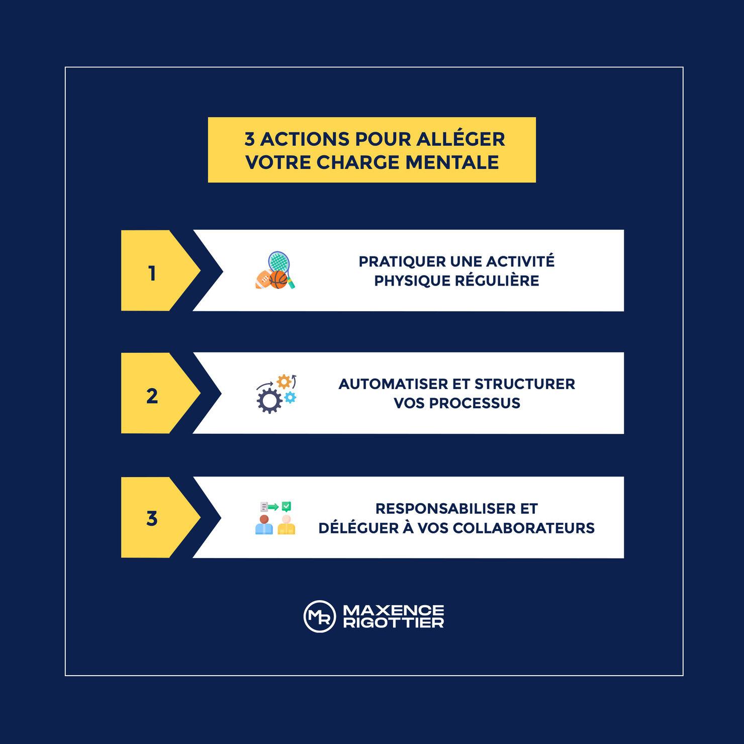 3 actions pour alléger votre charge mentale