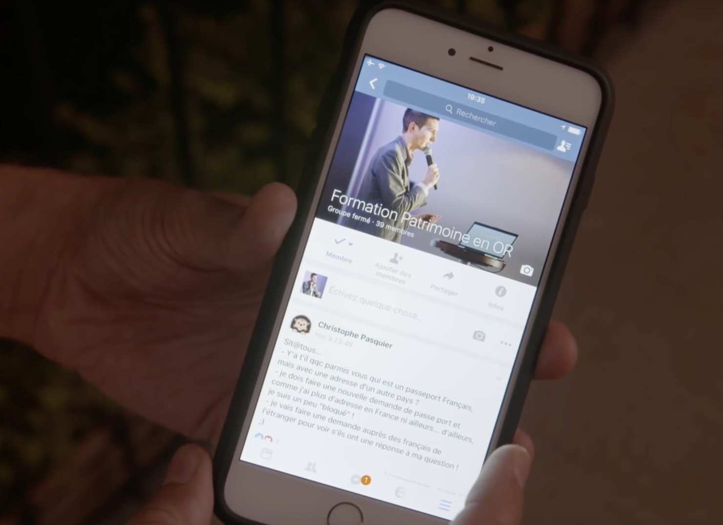 Tutorial vidéo Facebook live - Maxence Rigottier - Business en ligne