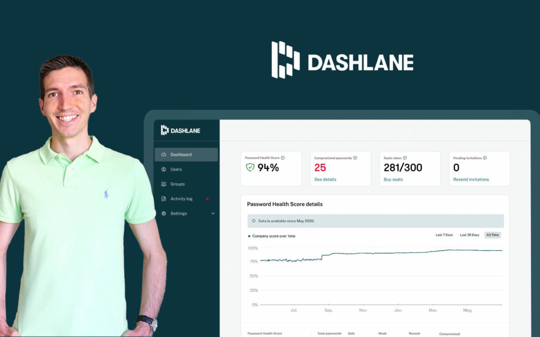 Dashlane, numéro un des gestionnaires de mots de passe