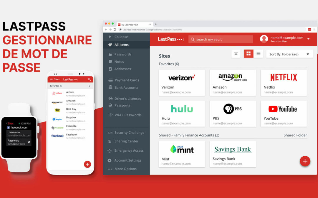 LastPass, l'extension ultime pour ne plus jamais oublier vos mots de passe