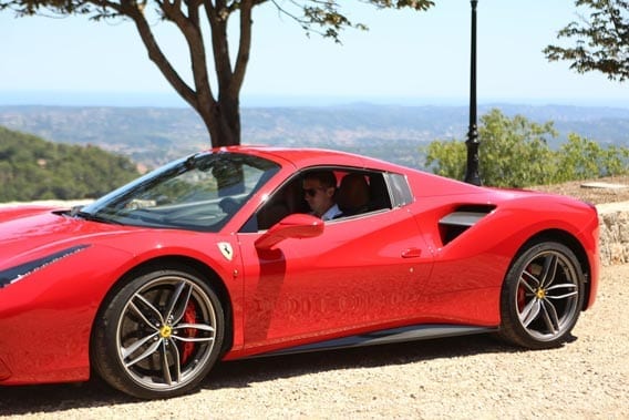 Maxence en Ferrari Maxence en Ferrari