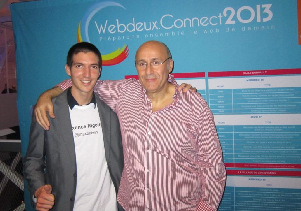 A propos : mon 1er séminaire, le Webdeuxconnect en 2013 avec Olivier Seban